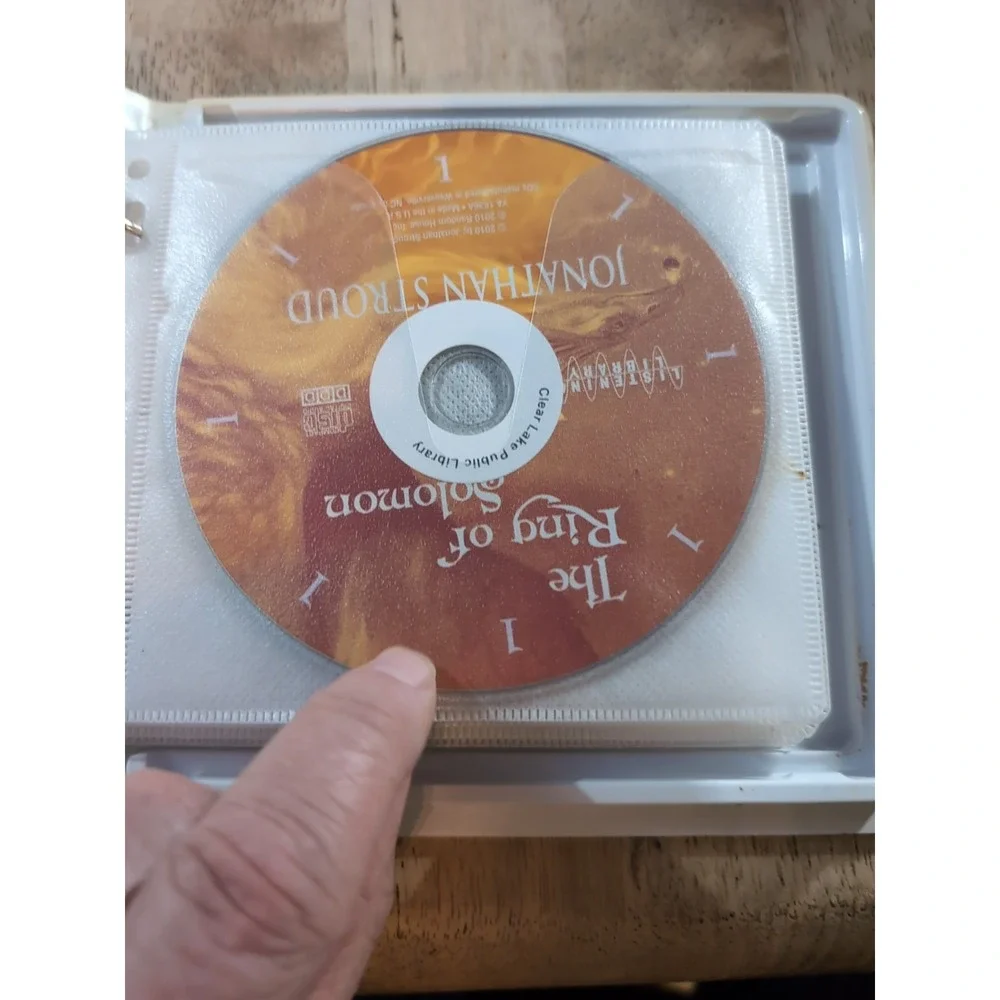 Ring of Solomon by‎ Jonathan Stroud (2010, Compact Disc) Ex Lib